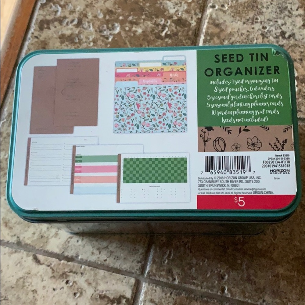 Planting tin
